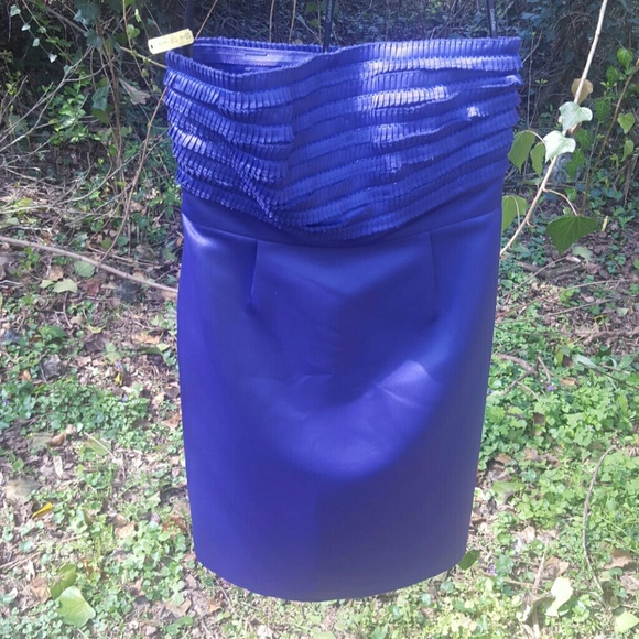 Strapless Calvin Klein Cocktail Dress - Picture 2 of 2